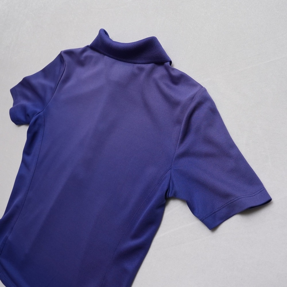IZOD Golf Polo Women XS Purple Short Sleeve Performance Moisture Wicking - Picture 13 of 13